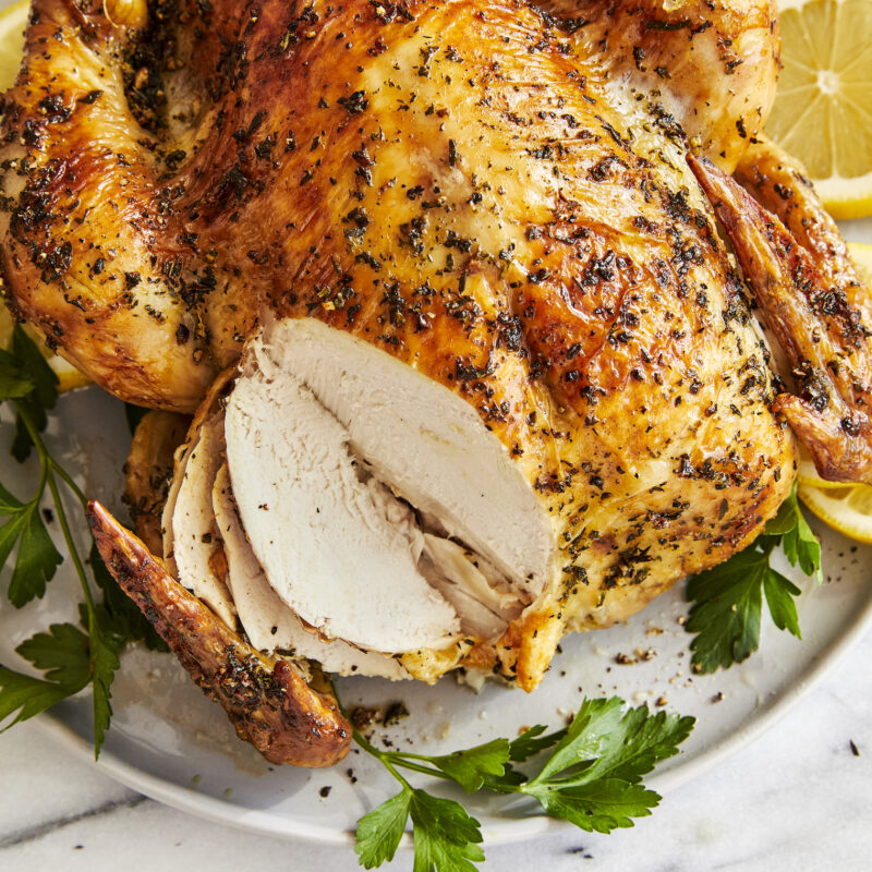 Lemon Herb Roasted Chicken - Damn Delicious